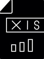 xls vector icono diseño