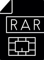 Rar  Vector Icon Design