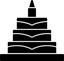 Birthday Cake  Vector Icon Design