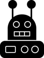 robot vector icono diseño