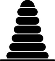 Pyramid  Vector Icon Design