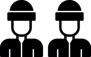 Workers  Vector Icon Design