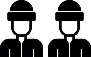 Workers  Vector Icon Design