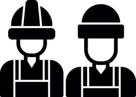 Workers  Vector Icon Design