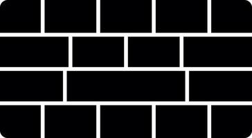Brickwall  Vector Icon Design
