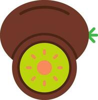 diseño de icono de vector de kiwi