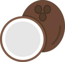 Coconut Vector Icon Design