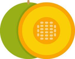 melón vector icono diseño