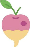 Turnip Vector Icon Design