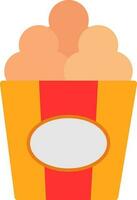 Popcorn  Vector Icon Design