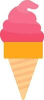 Ice Cream Vector Icon Design