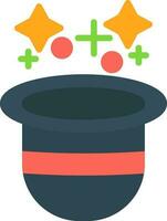 Magic Hat  Vector Icon Design