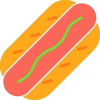 Hot Dog  Vector Icon Design