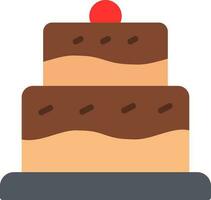 Birthday Cake  Vector Icon Design