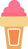 Ice Cream  Vector Icon Design