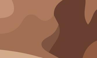 Aesthetic brown abstract background with copy space area. Suitable for poster and banner vector