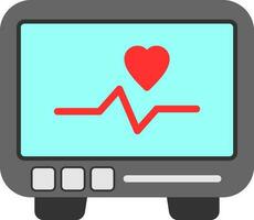 cardiograma vector icono diseño