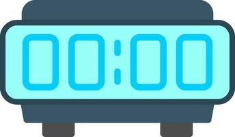 Digital Alarm Clock  Vector Icon Design