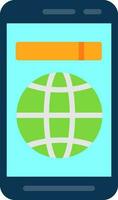 Mobile Web  Vector Icon Design