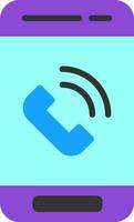 Phone Call  Vector Icon Design