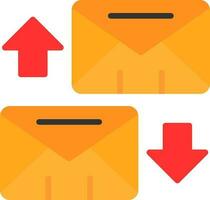 Exchange Mails  Vector Icon Design