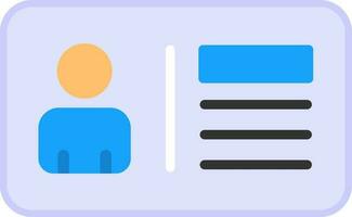 Business Card  Vector Icon Design