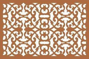 Jali design for Laser and CNC router, EPS File. vector