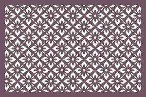 Jali design for Laser and CNC router, EPS File. vector