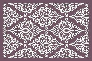 Jali design for Laser and CNC router, EPS File. vector