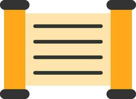 Scroll  Vector Icon Design