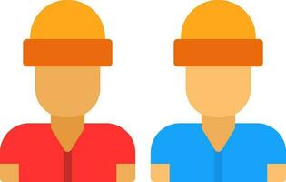 Workers  Vector Icon Design