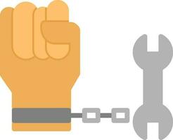 Forced Labour  Vector Icon Design