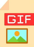 gif vector icono diseño