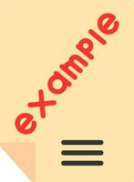 Example  Vector Icon Design