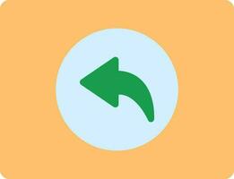Backward  Vector Icon Design
