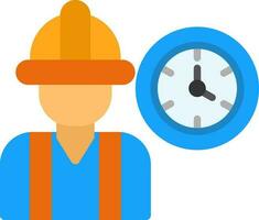 Working  Vector Icon Design