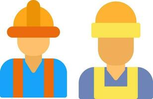 Workers  Vector Icon Design