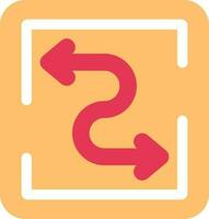 Zigzag Vector Icon Design
