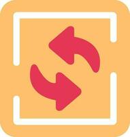 Rotate Arrow Vector Icon Design