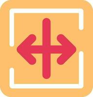 Resize Vector Icon Design