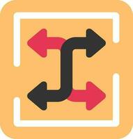 Shuffle Vector Icon Design