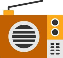 diseño de icono de vector de radio