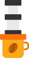 Aeropress Vector Icon Design