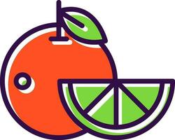 Orange Vector Icon Design