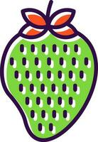 Strawberry Vector Icon Design