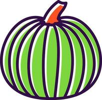 Pumpkin Vector Icon Design