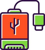 External Hard Drive  Vector Icon Design