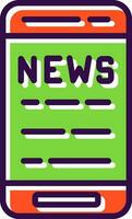 News  Vector Icon Design