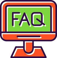Faq  Vector Icon Design