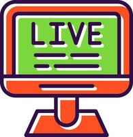 Live Chat  Vector Icon Design